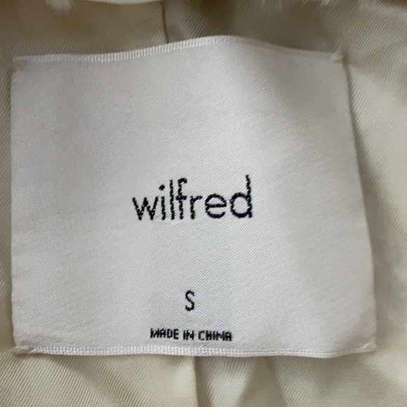 Wilfred Coat. It's cut from our signature luxe vegan fur. - Picture 2 of 2